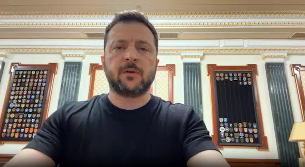 zelenskyy’s scandalous law weakening anti-graft watchdogs takes effect ukrainian president volodymyr zelenskyy giving explanations why restricting independence anti-corruption agencies needed video address published around 1 am 23 2025 curbing has