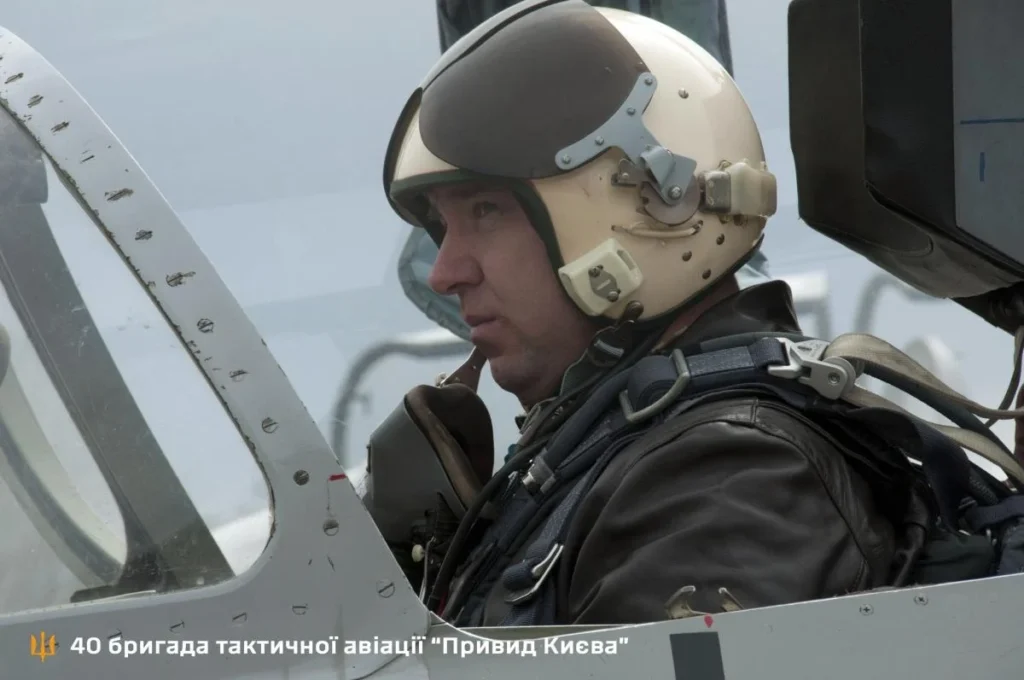 MiG-29 pilot Serhiy Bondar