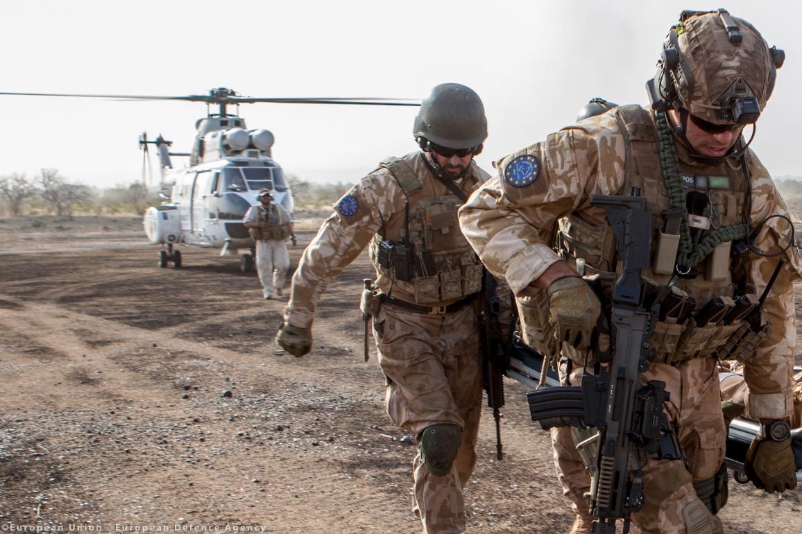 EU military. Photo: the European Defence Agency