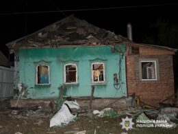 Russian attack on Okhtyrka in Sumy Oblast damaged private residences and an apartment building, injuring 14 people.