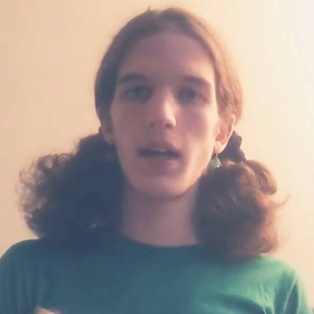 Robin Westman, 23, in a screenshot from one of the videos he posted to YouTube hours before carrying out the shooting at Annunciation Catholic School in Minneapolis on August 27. Westman killed two children and wounded 17 others before taking his own life.