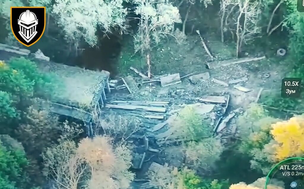 russia rigged bridge mines — ukraine’s drone turned dust near novopetrivka belgorod oblast lies ruins after ukrainian strike 2025 3rd separate heavy mechanized brigade fpv didn’t just target used russian