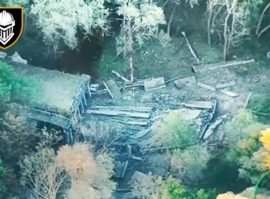 russia rigged bridge mines — ukraine’s drone turned dust near novopetrivka belgorod oblast lies ruins after ukrainian strike 2025 3rd separate heavy mechanized brigade fpv didn’t just target used russian
