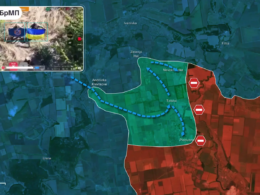 A screenshot from the RFU News – Reporting from Ukraine YouTube video.