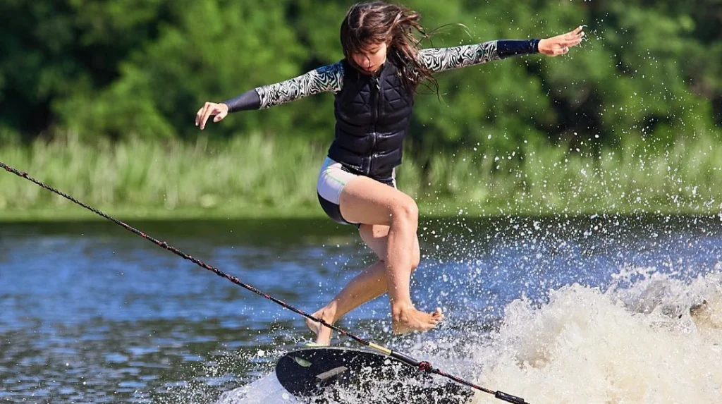 Ukrainian wakeboarder Sofia Sokolova