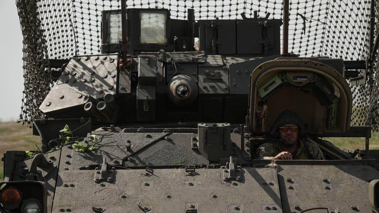 Driver of an M-2 Bradley.