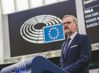 one million shells eight months — czech ammunition push ukraine reaches milestone trump–putin talks loom petr fiala 2022 prime minister revealed figure during tense coalition meeting just days before alaska