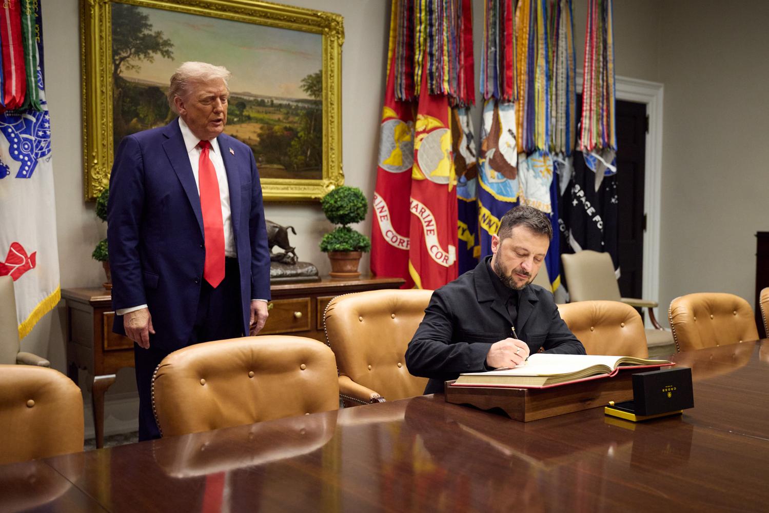 Ukraine USA Trump Zelenskyy talks