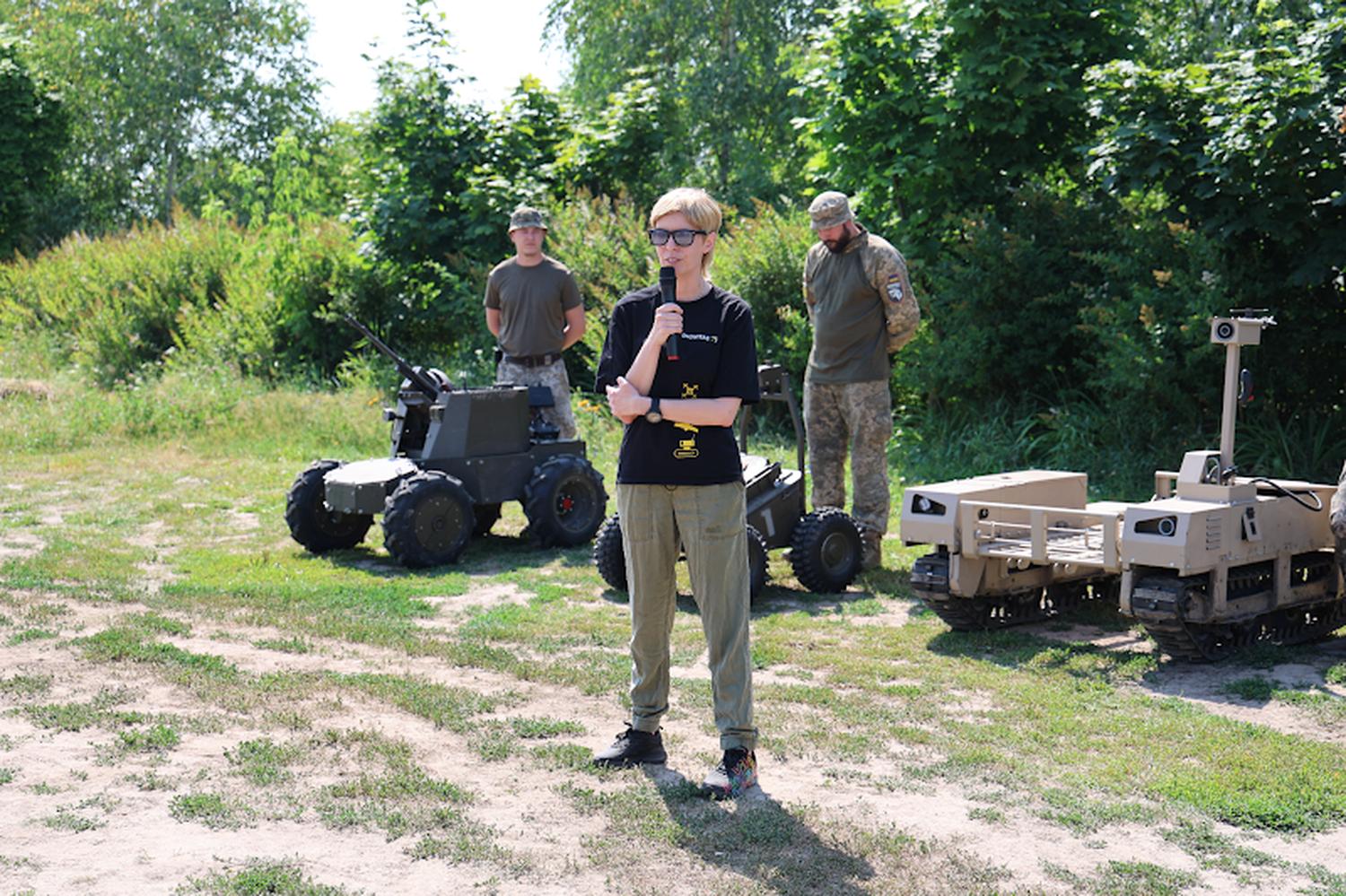 Ukraine AI drones ground drones Shipovich