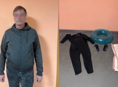 Estonian border guards intercepted the 49-year-old Polish citizen last week as he tried to cross the Narva River carrying items supporting Russia's invasion of Ukraine with a potential goal of joining the aggressor's army.