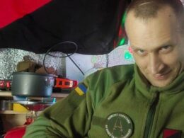 Davyd Chychkan, a 39-year-old Ukrainian anarchist who created politically charged artwork, died 9 August from combat wounds in Zaporizhzhia Oblast defending Ukraine.