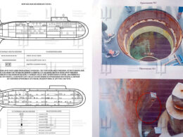 russia built billion-ruble nuclear submarine—ukraine just took its secrets pages captured classified documentation russian borei-a class submarine knyaz pozharsky including combat layout diagram internal structural details hur borey-submarine-leaked-specs longer mystery