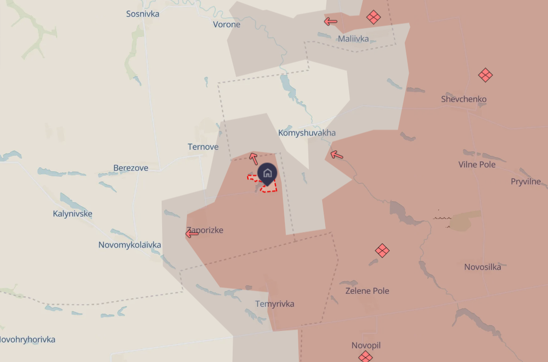 dnipro oblast occupied villages august 2025