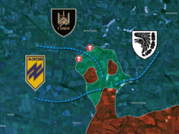 A screenshot from the RFU News – Reporting from Ukraine YouTube video.