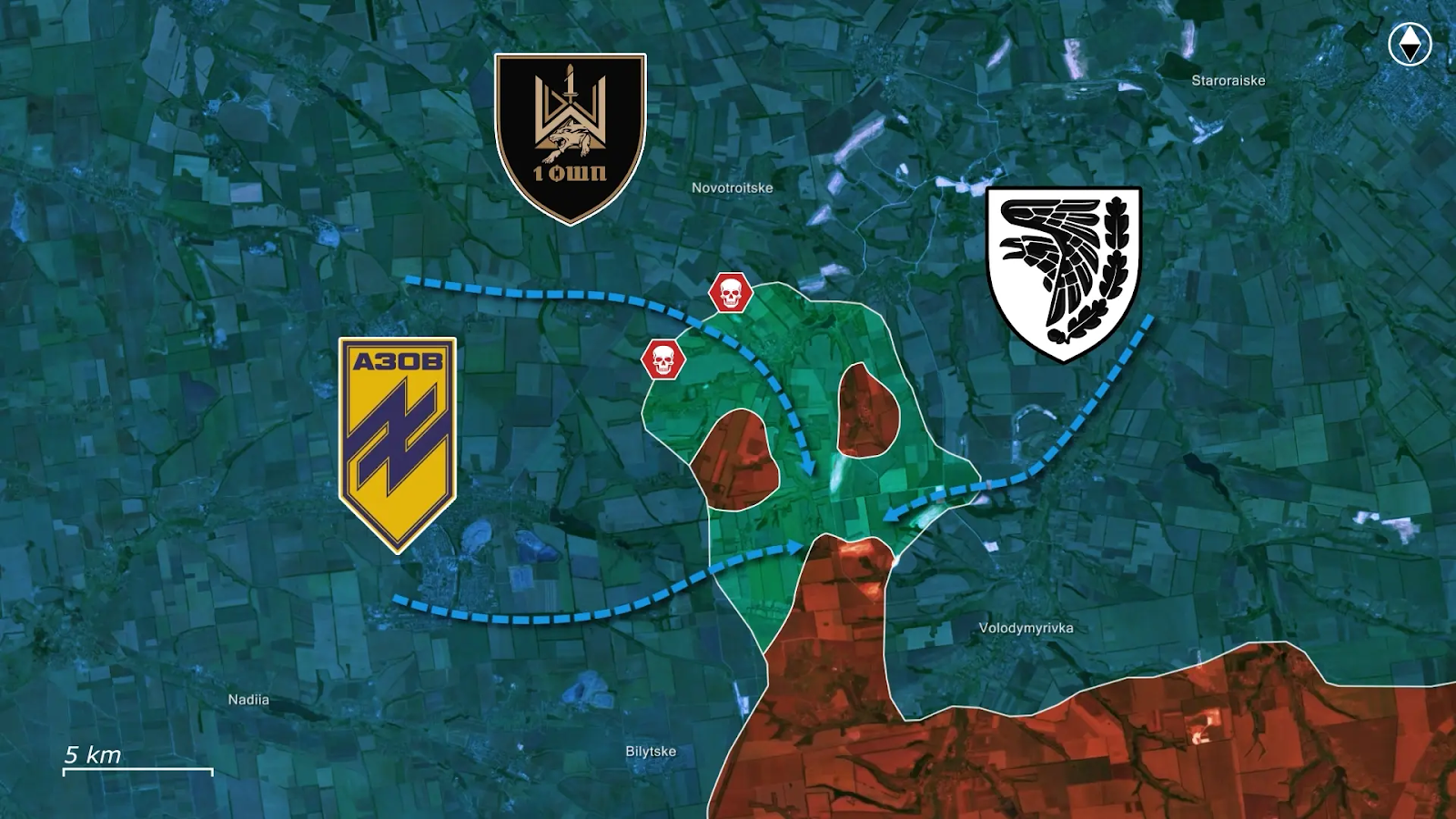 A screenshot from the RFU News – Reporting from Ukraine YouTube video.
