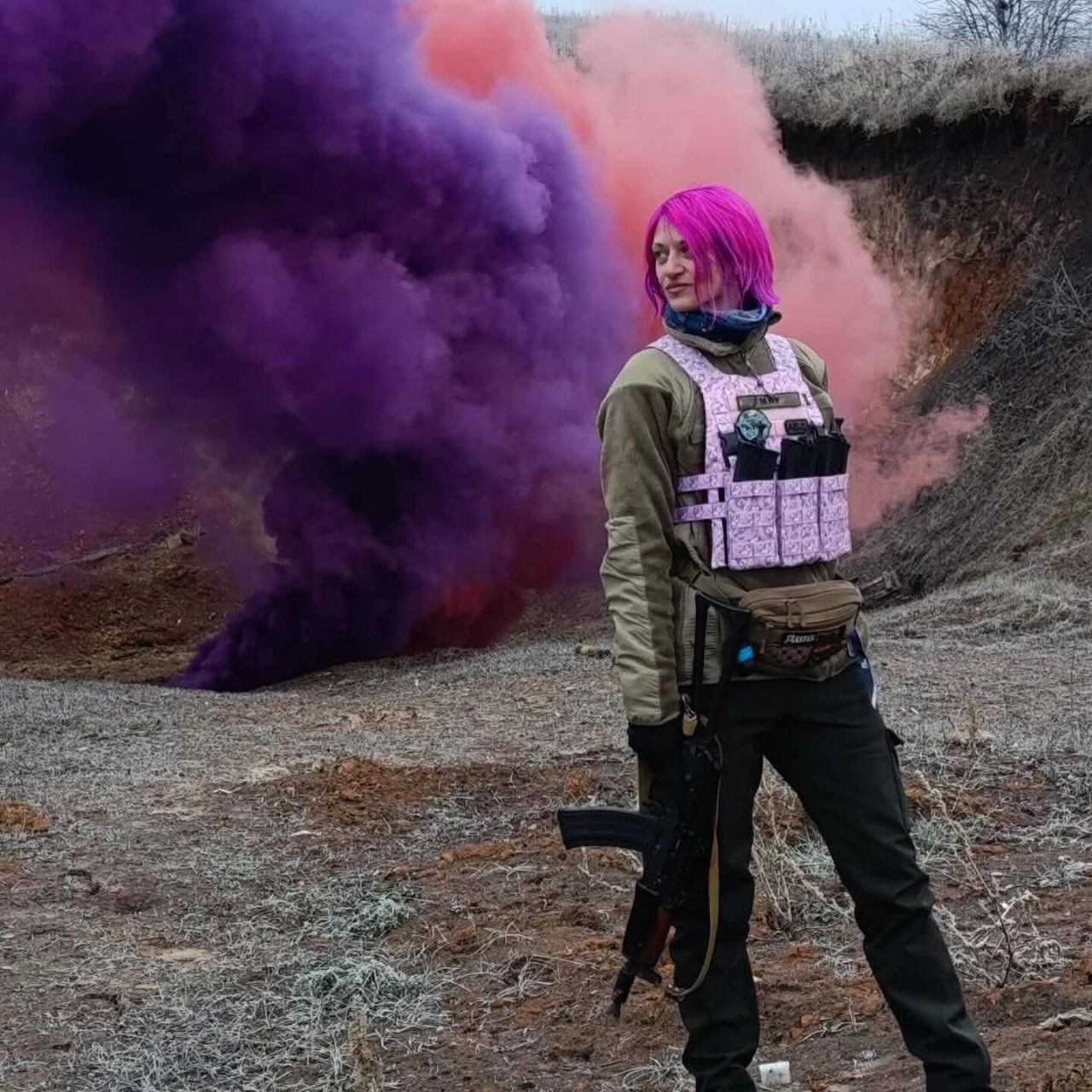 women fighters Ukraine