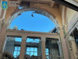 lozova’s worst drone strike russia kills railway worker injures teenagers interior lozova station after russia’s 5 ceiling collapsed attack killed kharkiv oblast moscow’s overnight barrage civilian city included 46 kamikaze