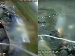 russian grad tank wiped out donetsk ukraine's phoenix drone unit drones one mission before-and-after frames bm-21 multiple launch rocket system destroyed ukraine’s oblast state border guard service ukraine russian-grad ukrainian