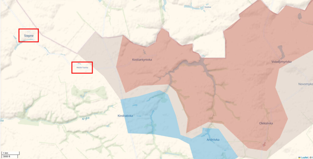 ukraine's 225th regiment just cleared two sumy villages—monitoring maps never showed occupied deestate stepne-novokostiantynivka-liberation-sumy-oblast ukraine reportedly villages oblast after discovering untracked russian infiltration attempts ukrainian military says assault expelled enemy
