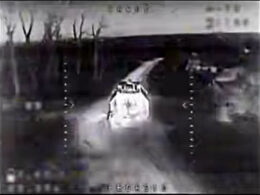launched one salvo disappeared flames ukrainian drones make rare kill russian tos‑1a (video) thermal drone footage shows thermobaric system moments before destroyed forces near front line rarog regiment tos-tos1a-before-drone-strike ukraine’s
