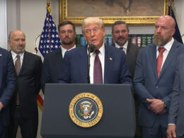 trump promises new sanctions russia witkoff heads moscow senate readies massive bill president donald speaks alongside officials during white house briefing washington 31 2025 youtube/the prepares package envoy steve set