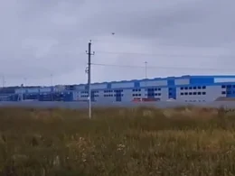 Ukrainian drone strike on Tatarstan Shahed logistics hub