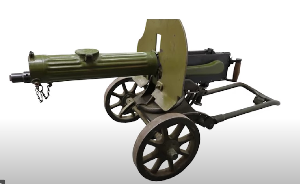 The "Maksim" machine gun.