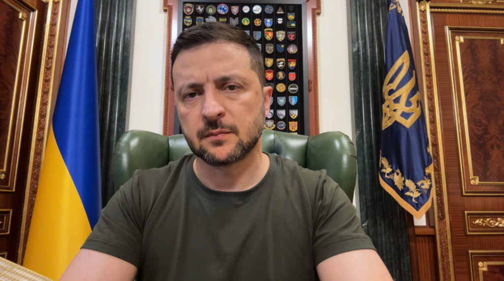 ukraine offers joint air defense plan after russian drones test nato’s limits through poland ukrainian president volodymyr zelenskyy during 10 evening address presidentgovua 096f039898a9403fd80fe96d5a9e1e71_1757525726 says kremlin studying allied responses—and acting