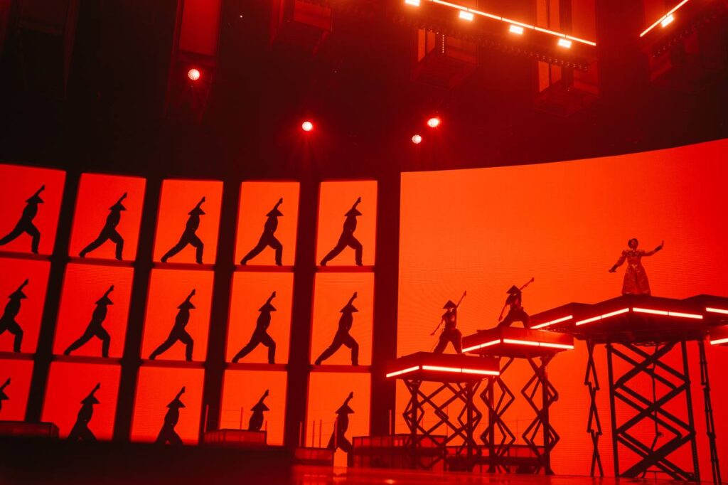 Russia's Intervision song contest held 20 September 2025 near Moscow. The event revived a Soviet-era competition designed as an ideological alternative to Eurovision, promoting "traditional values" and featuring Russia-friendly nations after Moscow's exclusion from Eurovision following its 2022 invasion of Ukraine.