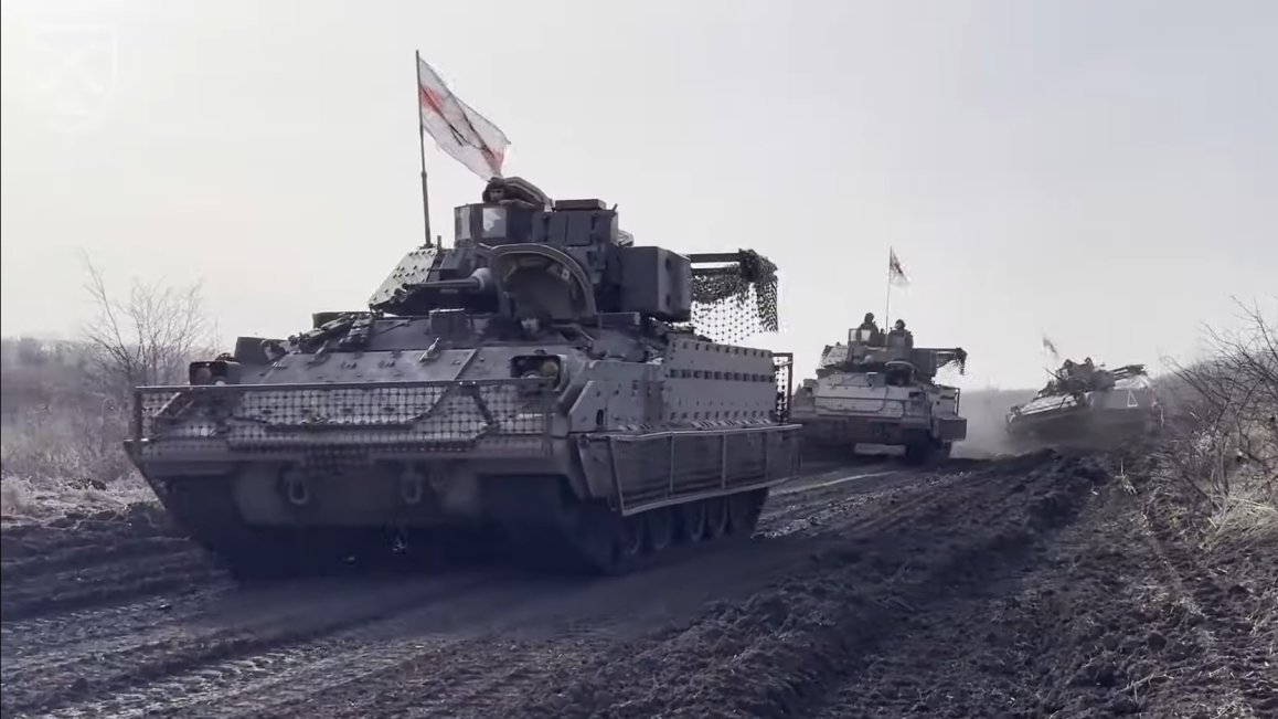 225th Assault Regiment M-2 Bradleys