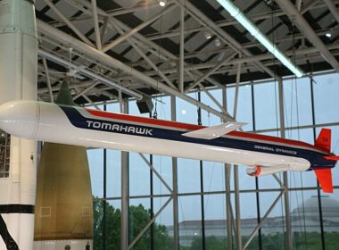 US Tomahawk missile on display, 2008