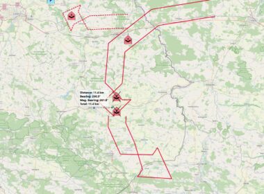 remains of russian drones in poland