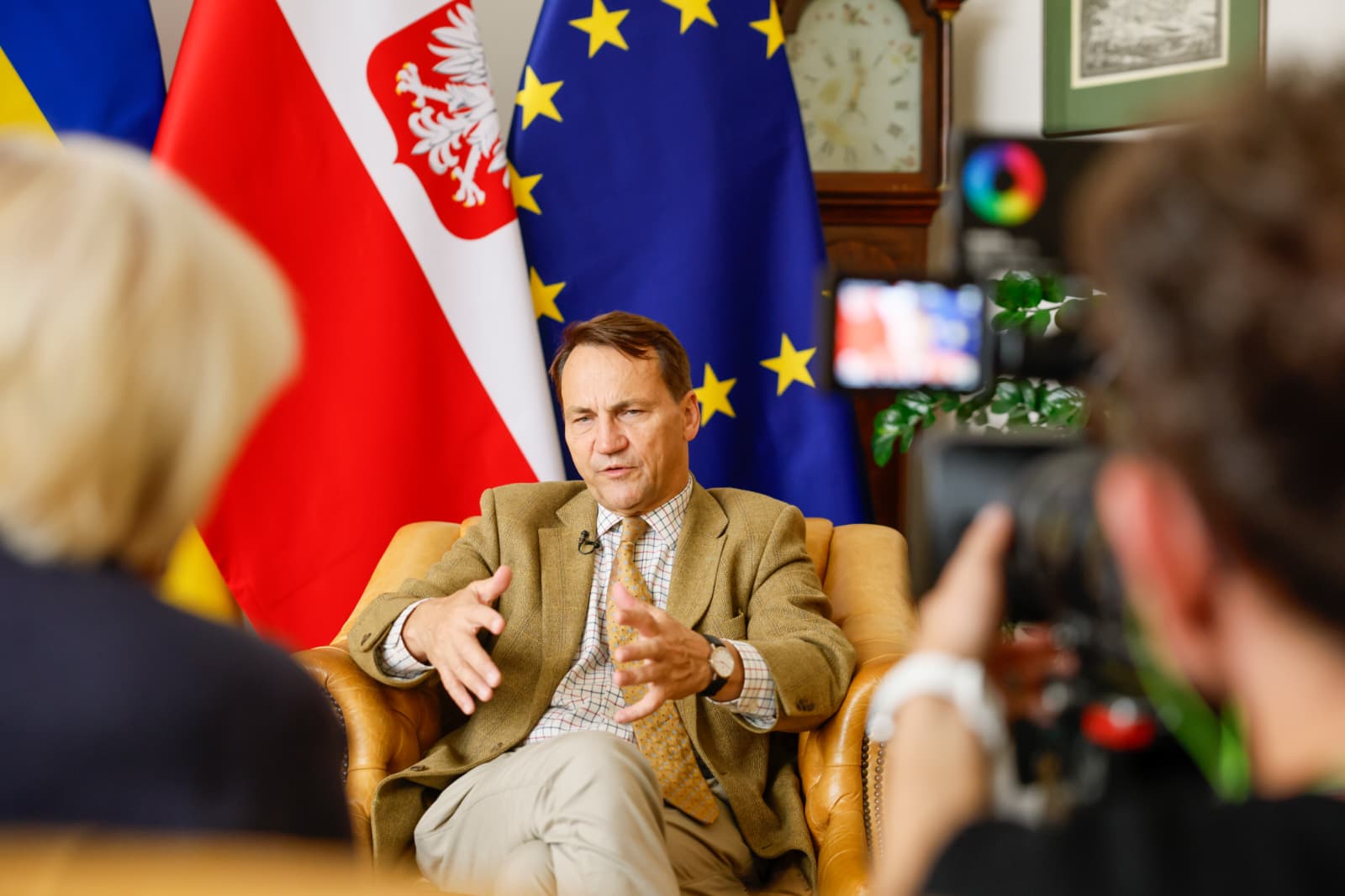 Polish Foreign Minister Radosław Sikorski.