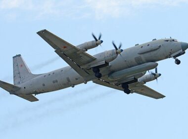 Russian Il-20M reconnaissance aircraft.