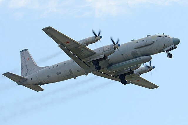 Russian Il-20M reconnaissance aircraft.