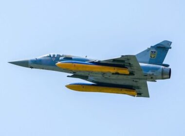 A Ukrainian Mirage 2000.