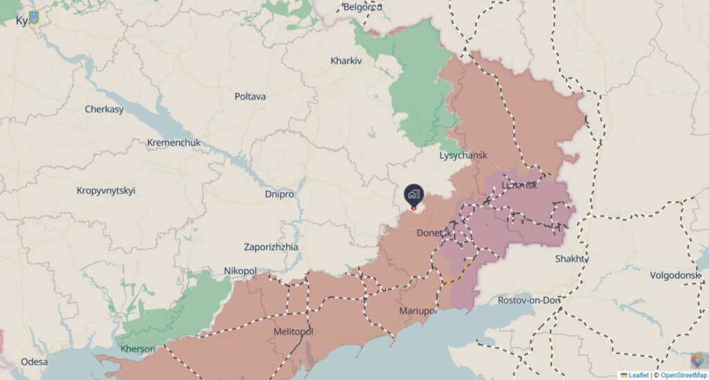 Pokrovsk Russian offensive