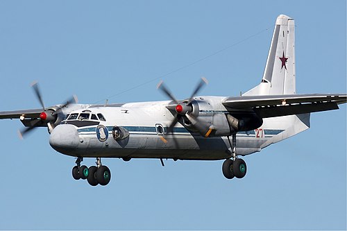 A Russian An-26.