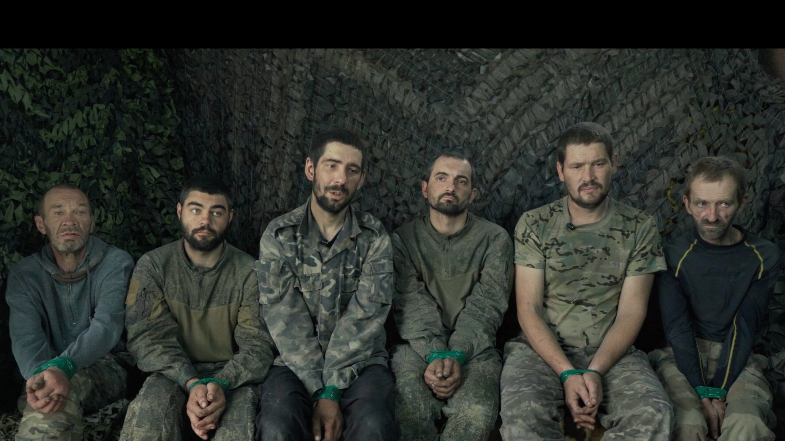 Russian infiltrators taken prisoner east of Pokrovsk.