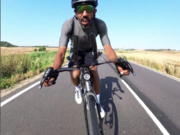 French endurance cyclist Sofiane Sehili rides over 17,600 kilometers trying to break a world record before being detained by Russian authorities just 400 kilometers from his destination.