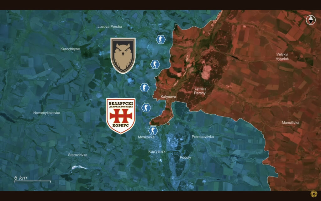 A screenshot from the RFU News - Reporting from Ukraine YouTube video.