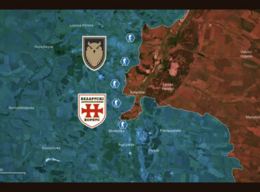 A screenshot from the RFU News - Reporting from Ukraine YouTube video.