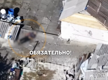 Screenshot from Ukraine's Third Army Corps video published on Telegram.