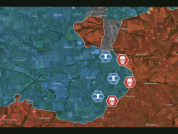 A screenshot from the RFU News - Reporting from Ukraine YouTube video, 27 September.