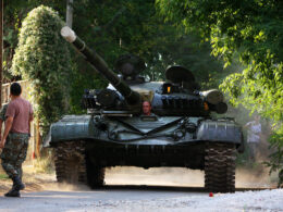 A T-72A.