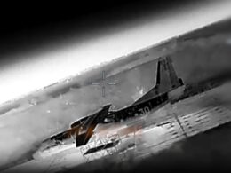 ukraine’s drones torch two russian transport aircraft radars occupied crimea — film whole thing (video) one an-26 moments before being struck ukrainian drone seen through drone’s camera feed recorded 25