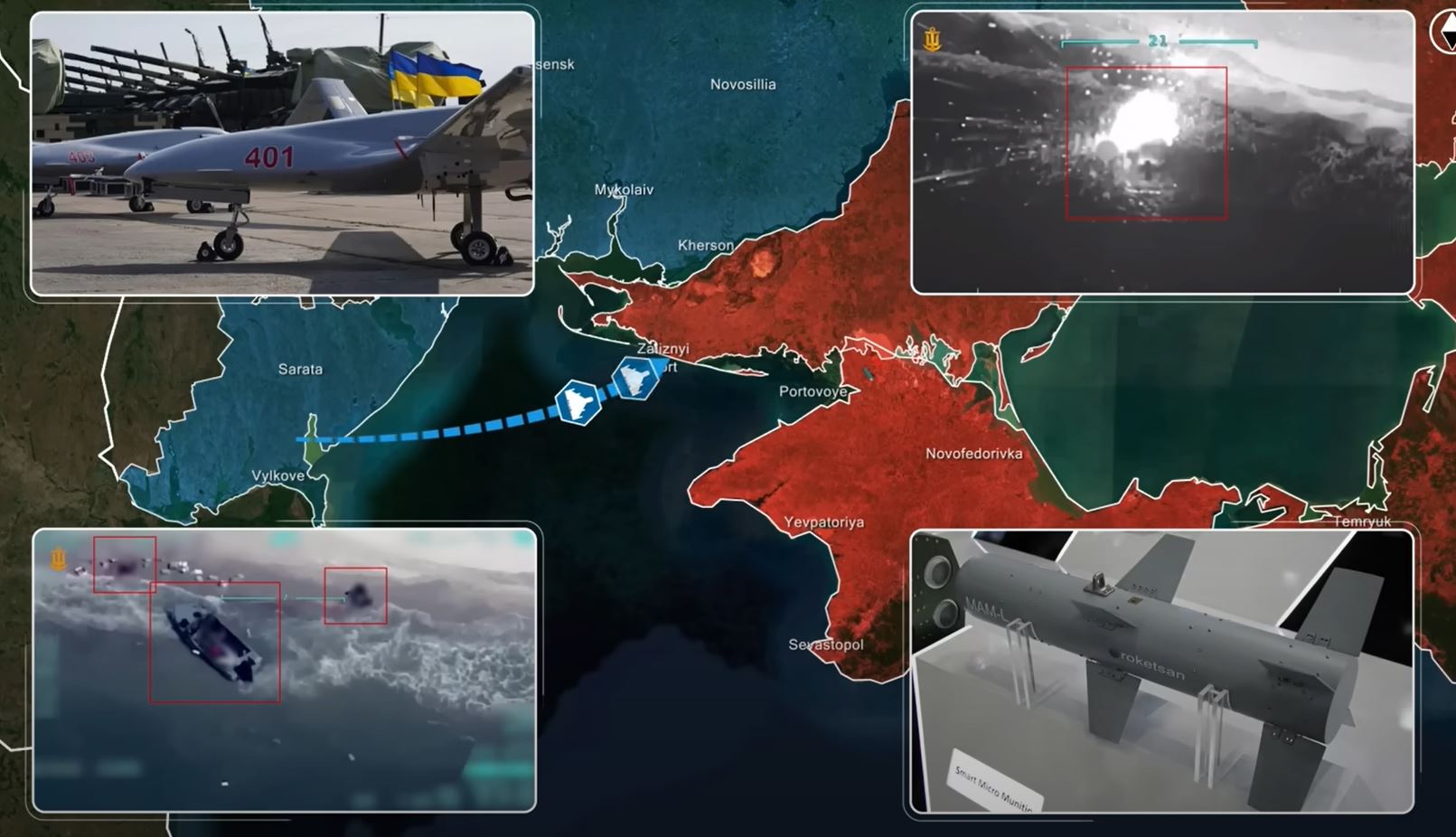 frontline report ukraine takes out russia’s radars one crimea—now bayraktars free fly kill again reporting ukraine's video bayraktar odesa crimea s-400 surface-to-air missile systems blinded boats exposed drone strikes have