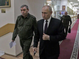 russian top brass believes can win war attrition against ukraine — yet isw says russia’s victory inevitable chief general staff valery gerasimov (left) president vladimir putin (right) military headquarters rostov-on-don