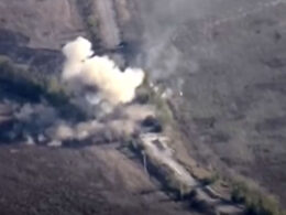 russian tanks rolled toward pokrovsk himars drones turned whole convoy wreckage strike near 28 2025 ivan franko group / 79th air assault brigade himars-strike-pokrovsk ukrainian paratroopers destroyed armored advancing using