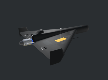 Illustration of Russia’s Geran-3 attack drone.